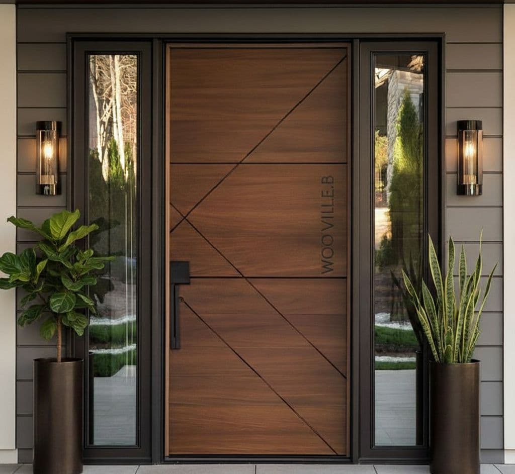Refined Wooden Door